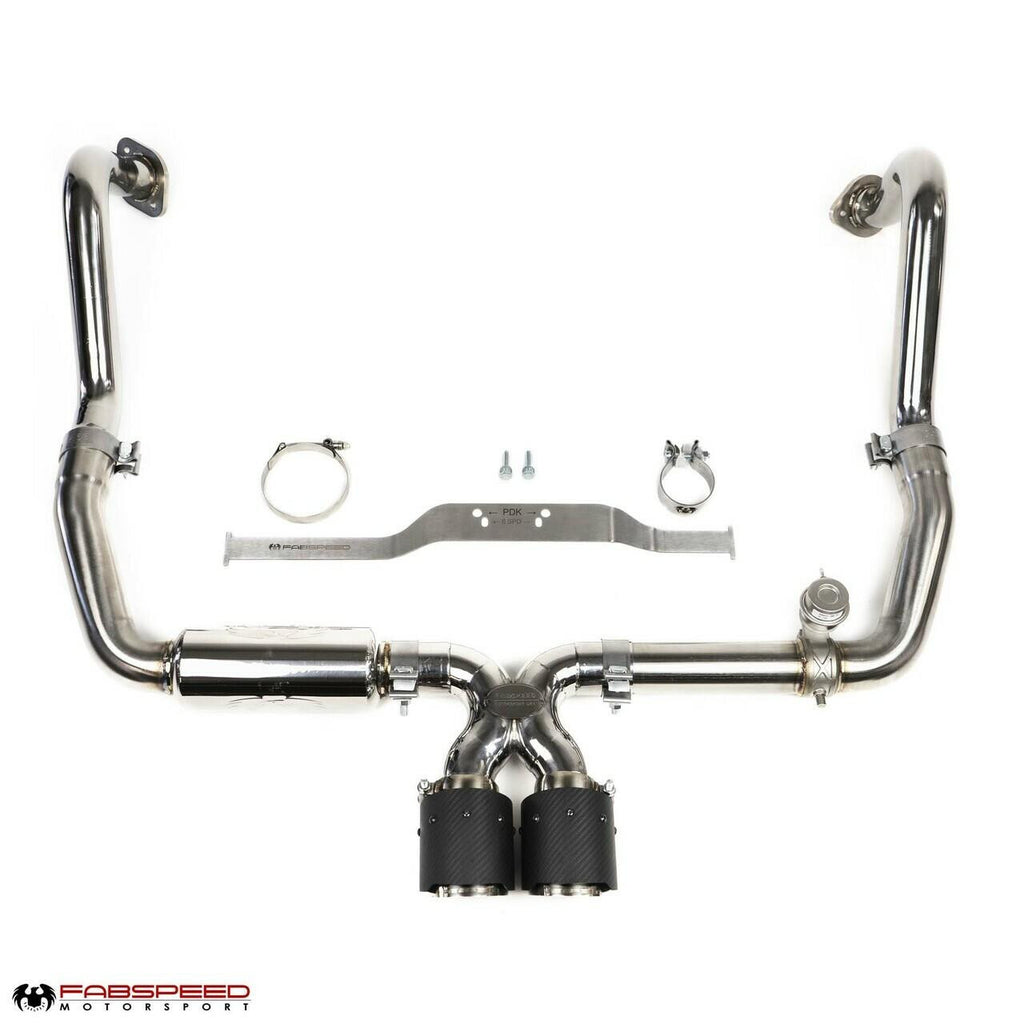 Fabspeed Porsche 718 Boxster / Cayman Valved Exhaust System (2017+)
