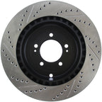 StopTech Slotted & Drilled Sport Brake Rotor (view 12)