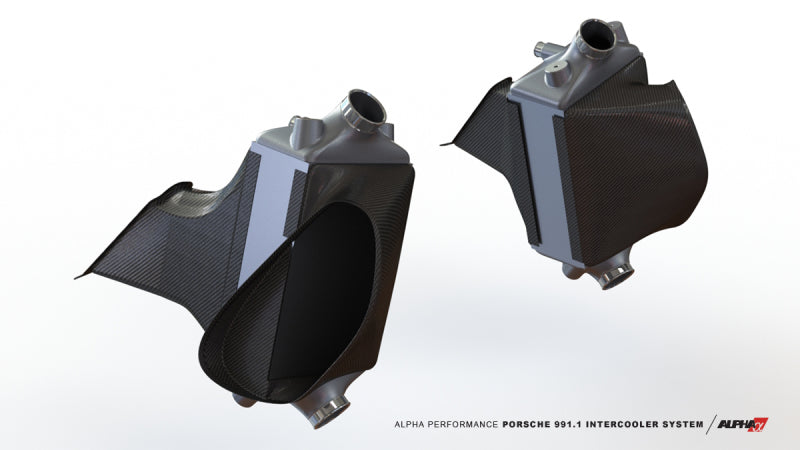 AMS Performance Porsche 997.1TT Alpha Intercooler System (For Stock Framed Turbos) (view 20)