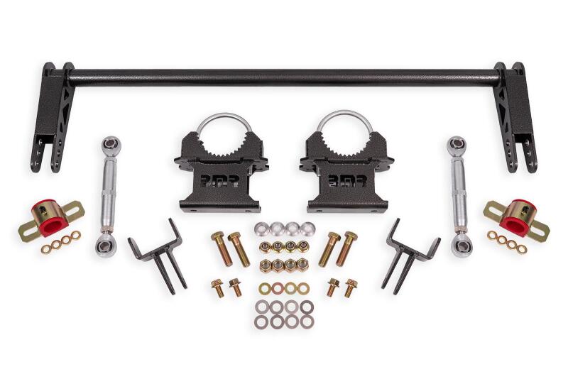 BMR 79-04 Ford Mustang 1.25in Rear Weld-on Anti-roll Bar Kit - Hollow - Black Main image