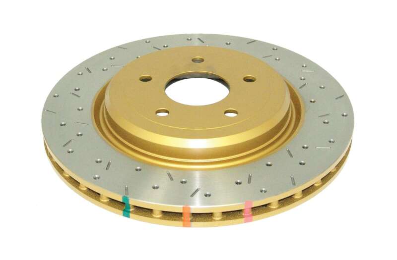 DBA 05-12 Corvette C6 w/Z06 pkg Rear Drilled & Slotted 4000 Series Rotor Main image