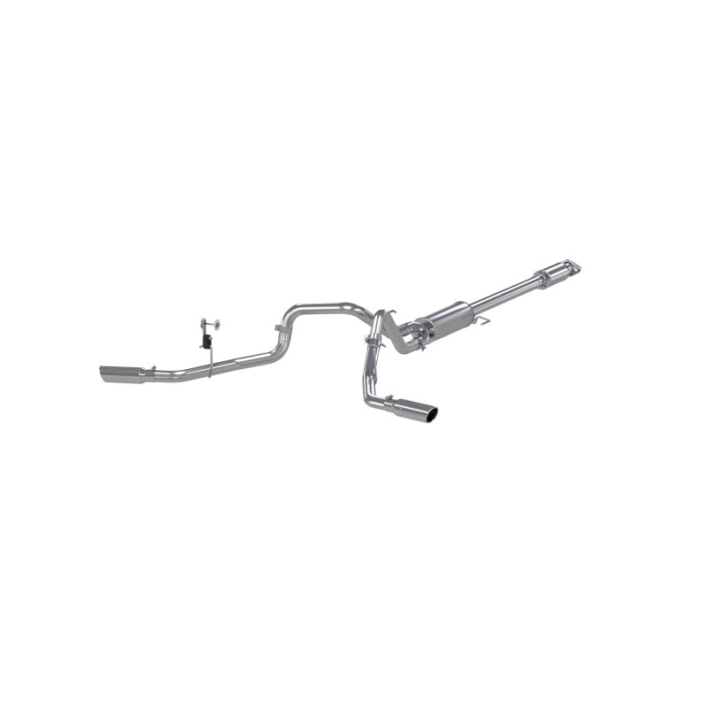 MBRP 2015 Ford F-150 5.0L 3in Cat Back Dual Split Side Exit AL Exhaust System (view 2)