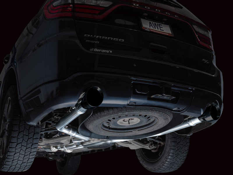 AWE Tuning 11-24 Dodge Durango 5.7L Track Edition Exhaust w/ Diamond Black Tips (view 10)