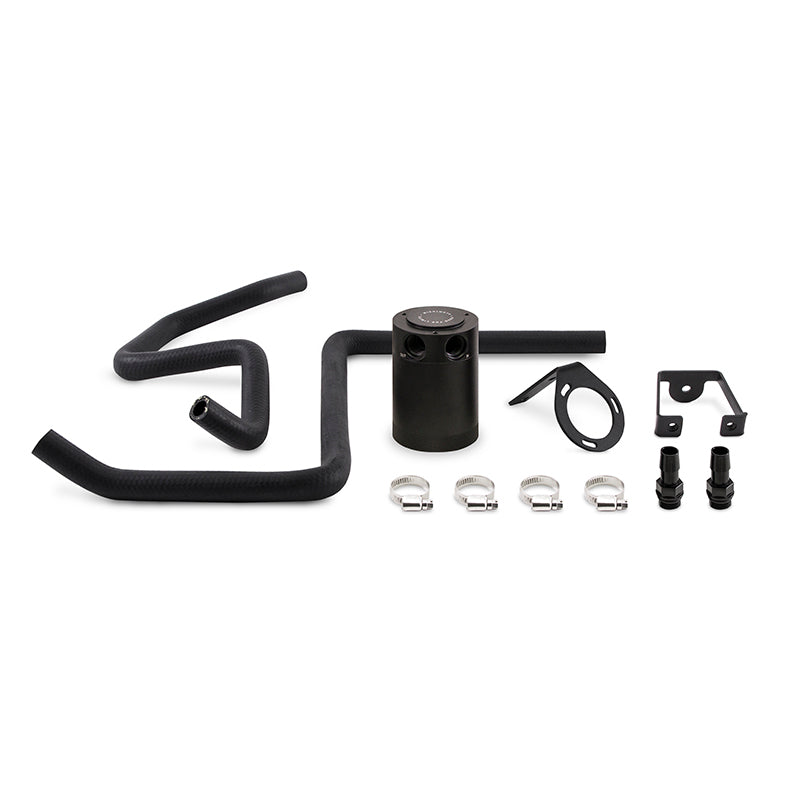 Mishimoto 05-14 Dodge Charger / 05-14 Chrysler 300C 5.7L Direct Fit Oil Catch Can Kit - Black Main image