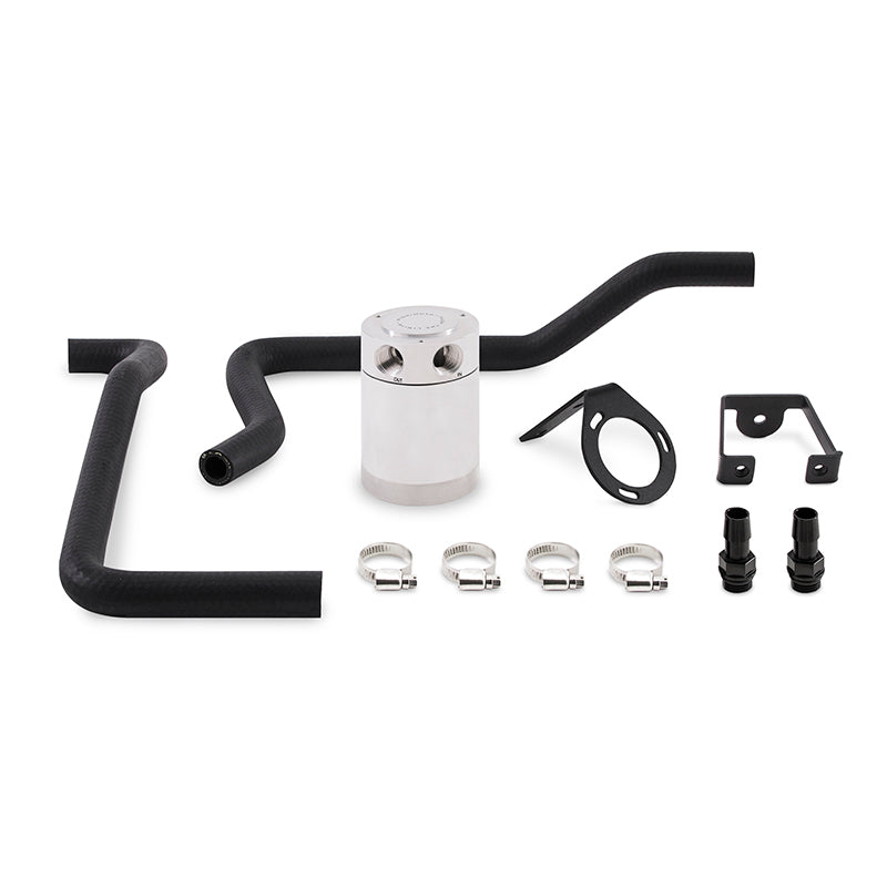 Mishimoto 05-10 Dodge Charger / 05-10 Chrysler 300C 6.1L Direct Fit Oil Catch Can Kit - Polished Main image