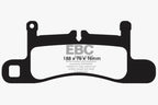 EBC 11+ Porsche Cayenne 3.0 Supercharged Hybrid Bluestuff Rear Brake Pads (view 5)