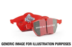 EBC 07-09 Audi TT 2.0 Turbo Redstuff Front Brake Pads