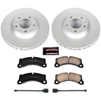 Power Stop 11-18 Porsche Cayenne Front Z23 Evolution Sport Coated Brake Kit