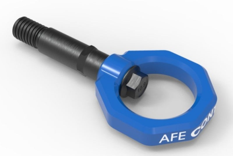 aFe Control Rear Tow Hook Blue 20-21 Toyota GR Supra (A90) (view 7)