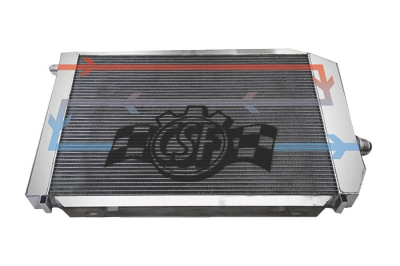CSF BMW B58/B48 Front Mount Triple-Pass Heat Exchanger w/Rock Guard - Black (view 6)