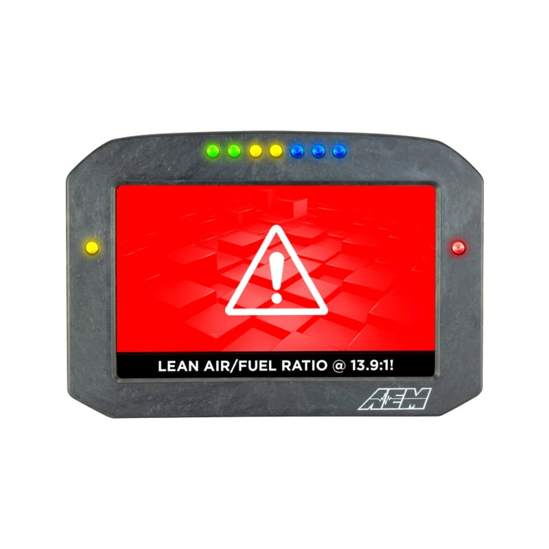 AEM CD-7G Carbon Flush Digital Dash Display w/ Internal 20Hz GPS & Antenna (view 12)
