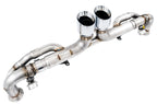 AWE Tuning Porsche 991 GT3 / RS SwitchPath Exhaust - Chrome Silver Tips (view 4)