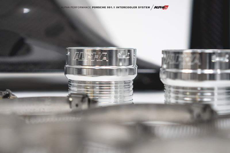 AMS Performance Porsche 997.1TT Alpha Intercooler System (For Stock Framed Turbos) (view 14)