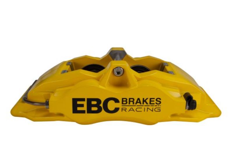 EBC Racing 92-00 BMW M3 (E36) Front Right Apollo-4 Yellow Caliper (for 330mm Rotor) (view 6)