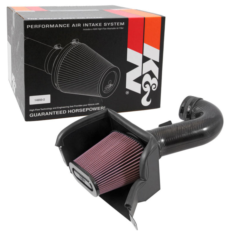 K&N 15-16 Chevrolet Corvette Z06 6.2L V8 Performance Intake Kit (view 13)