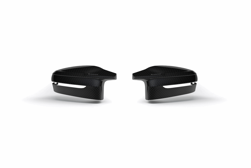 Akrapovic 2021+ BMW (G87) M2, (G80) M3 &amp; (G82) M4 Mirror Cap Set- Gloss Carbon Main image