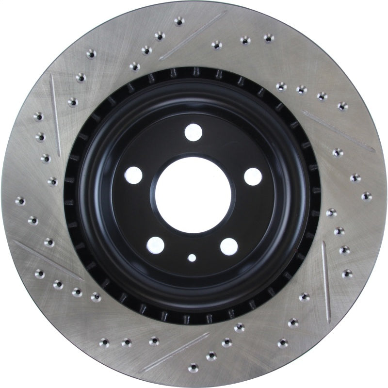 StopTech Slotted & Drilled Sport Brake Rotor (view 10)