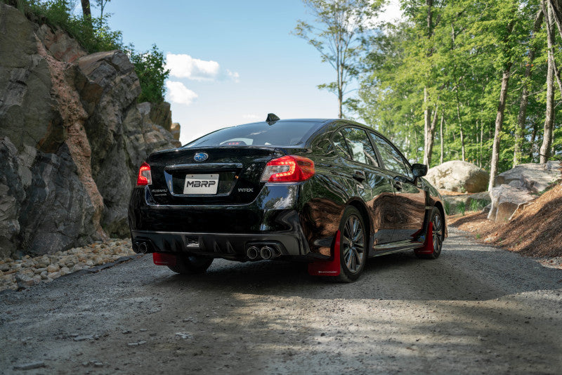 MBRP 15-19 Subaru WRX 2.0L/STI 2.5L 3in Dual Split Rear Exit w/ 3.5in Tips - T304 (Race Version) (view 3)