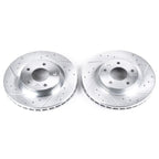 Power Stop 11-14 Chrysler 200 Front Evolution Drilled & Slotted Rotors - Pair