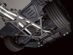 AWE Tuning BMW G90/G99 M5 Track Edition Cat-Back Exhaust - Chrome Silver Tips