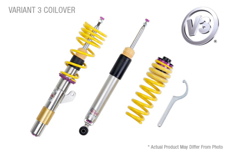 KW Coilover Kit V3 Audi R8 (42); all models; all engines; w/ magnetic ride Main image