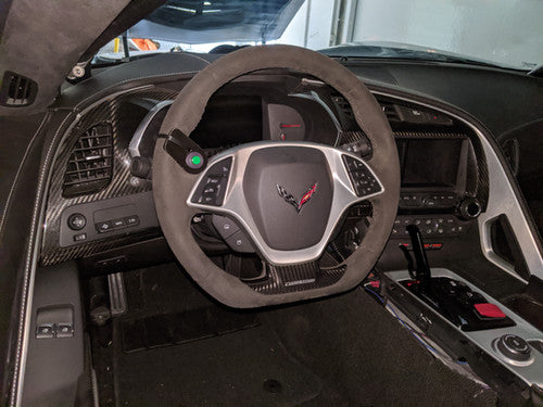C7 steering wheel button bezel
