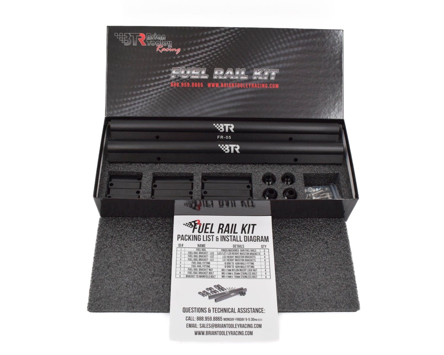 BTR FUEL RAIL KIT FOR V2 TRINITY INTAKE MANIFOLDS - FRK-02 Secondary image