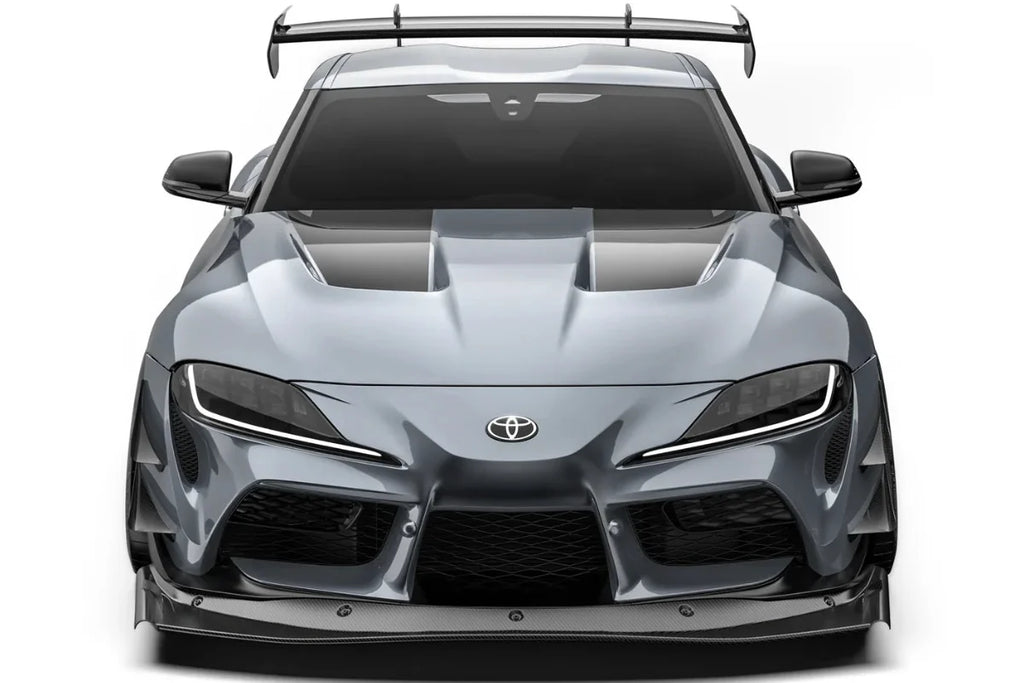 ADRO A90 GR Supra ARD Carbon Race Canards (Stock Bumper)