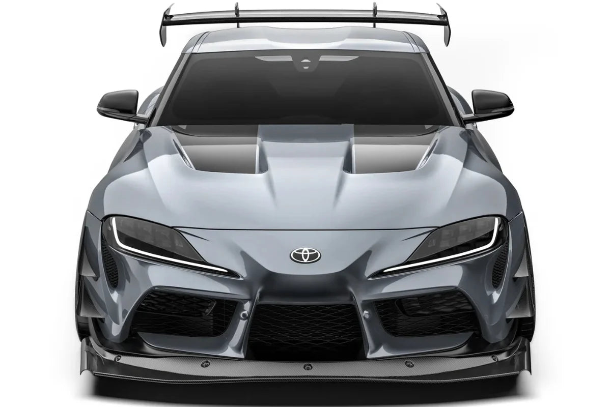 ADRO A90 GR Supra ARD Carbon Race Canards (Stock Bumper)