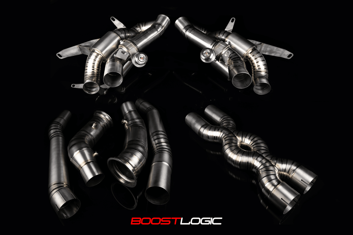 Boost Logic Full Titanium Exhaust System for Ferrari 812 Main image