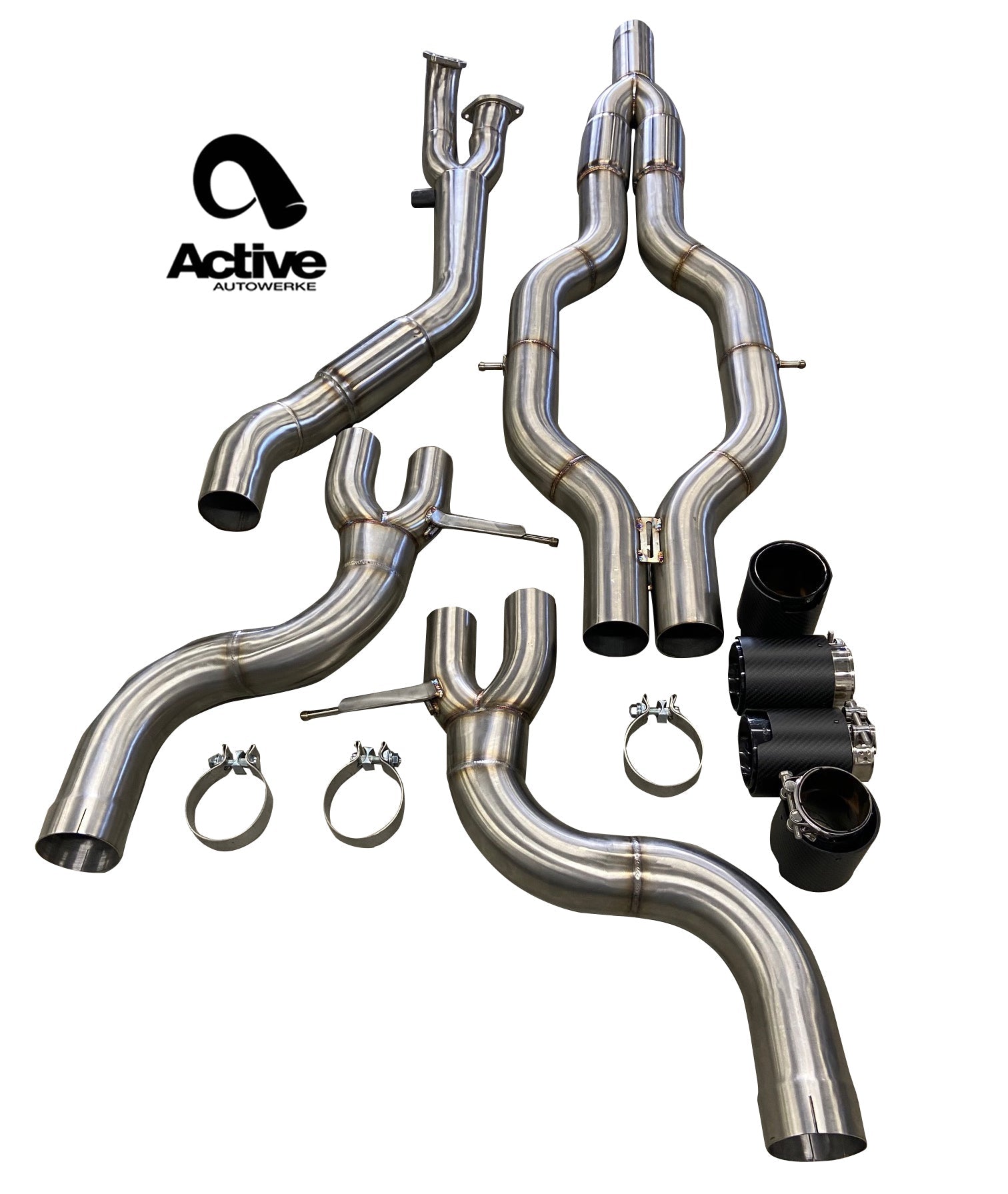 Active Autowerke G80/G82 M3/M4 Signature RACE ONLY Exhaust System - GOLIATH Secondary image