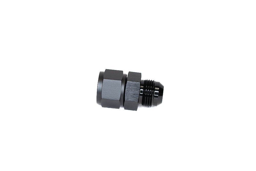 BTR 12AN MALE TO FEMALE ADAPTER - 1/8" NPT PORT - BLACK - GAU-012-1/8