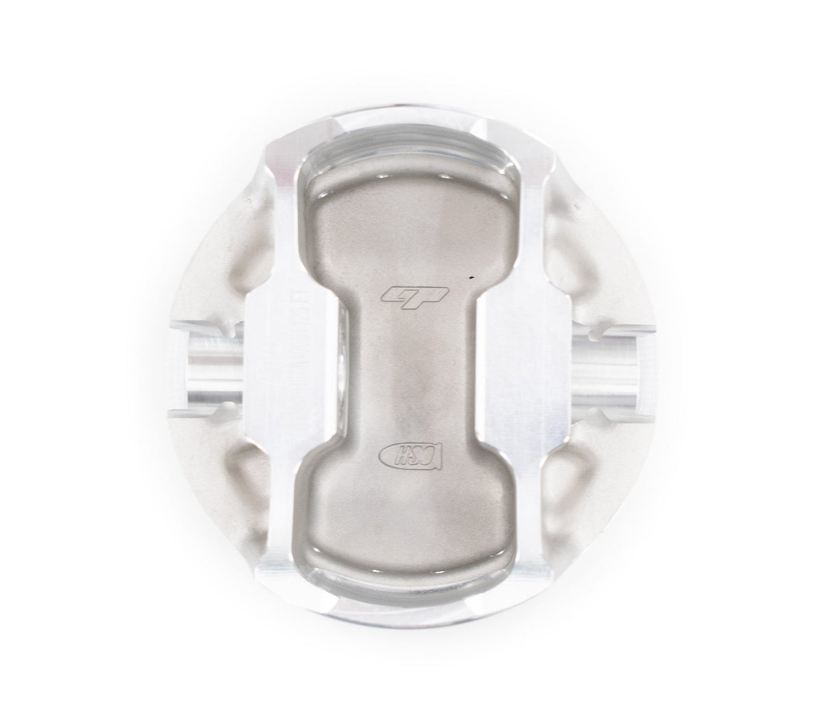 BTR CP PISTON & RING SET - GEN III HEMI - 4.095" BORE - 4.050" STROKE - 6.125" ROD - 3CC FLAT TOP - BTRCP-HEMI40951125-FT-8
