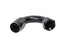 BTR AN FITTINGS - 120° - 20AN HOSE END - BLACK - HF-120-020