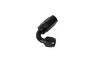 BTR AN FITTINGS - 120° - 6AN HOSE END - BLACK - HF-120-06