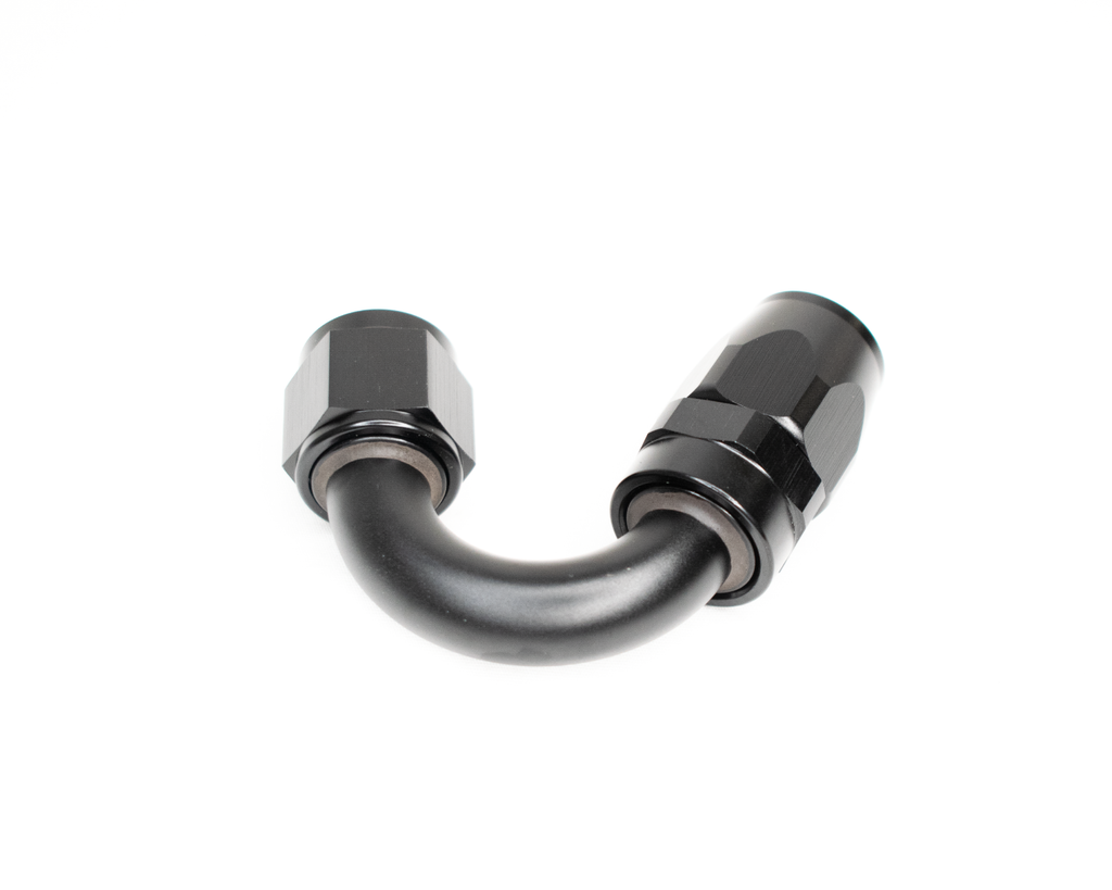BTR AN FITTINGS - 150° - 10AN HOSE END - BLACK - HF-150-010