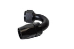 BTR AN FITTINGS - 150° - 12AN HOSE END - BLACK - HF-150-012