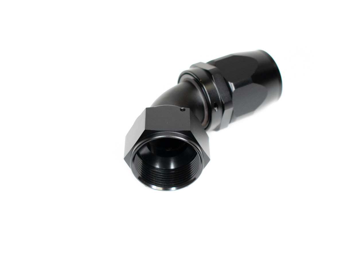 BTR AN FITTINGS - 60° - 20AN HOSE END - BLACK - HF-60-020