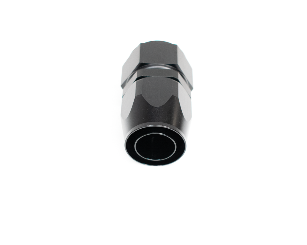 BTR AN FITTINGS - STRAIGHT - 20AN HOSE END - BLACK - HF-STR-020