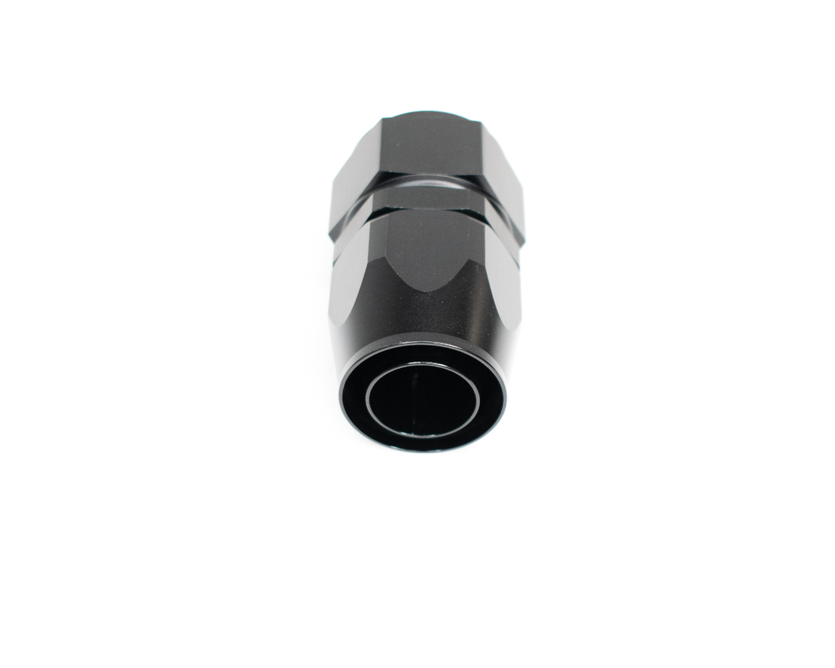 BTR AN FITTINGS - STRAIGHT - 20AN HOSE END - BLACK - HF-STR-020