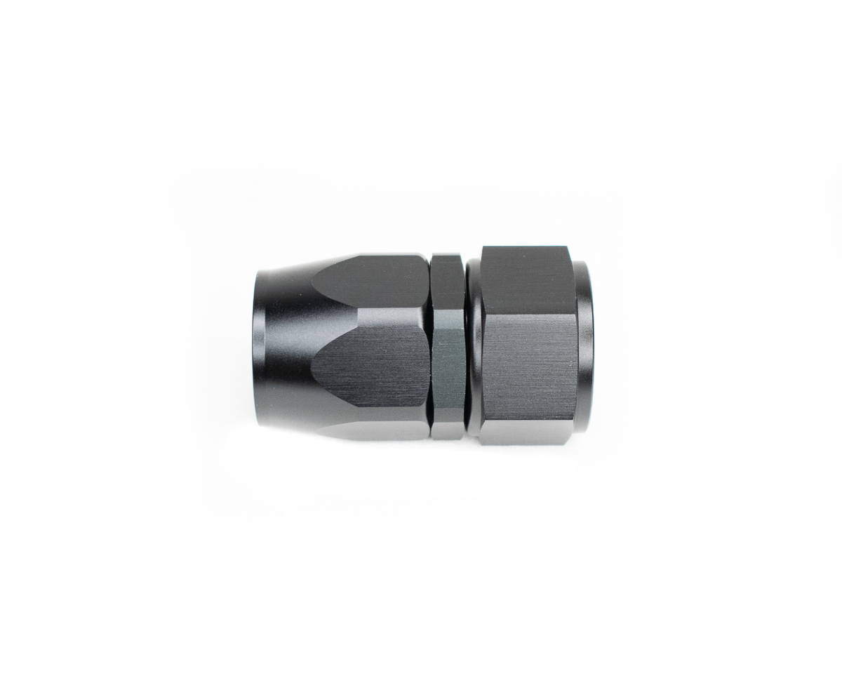 BTR AN FITTINGS - STRAIGHT - 20AN HOSE END - BLACK - HF-STR-020