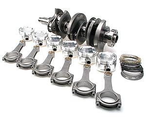 Brian Crower Nissan VQ37HR Stroker Kit - 92mm Stroke Billet Crank Custom Rods (5.886 inch) Custom (view 2)