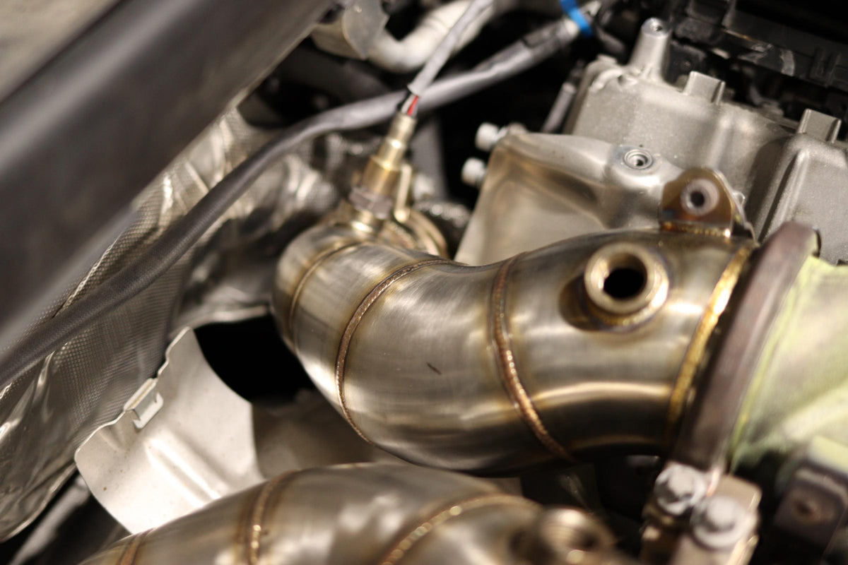 MAD BMW F90 M5 F92 M8 FATBOY Primary Downpipes S63R