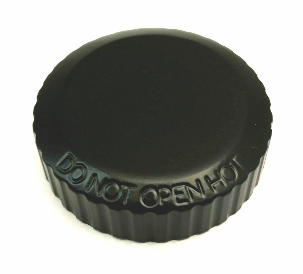 Coolant Reservoir Cap Cover Aluminum- Satin Black Finish