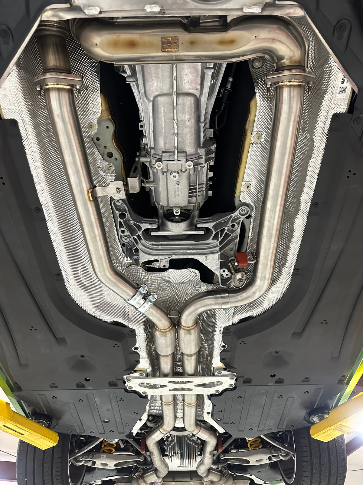 MAD BMW S58 Resonated H-Pipe Midpipe M2 G87