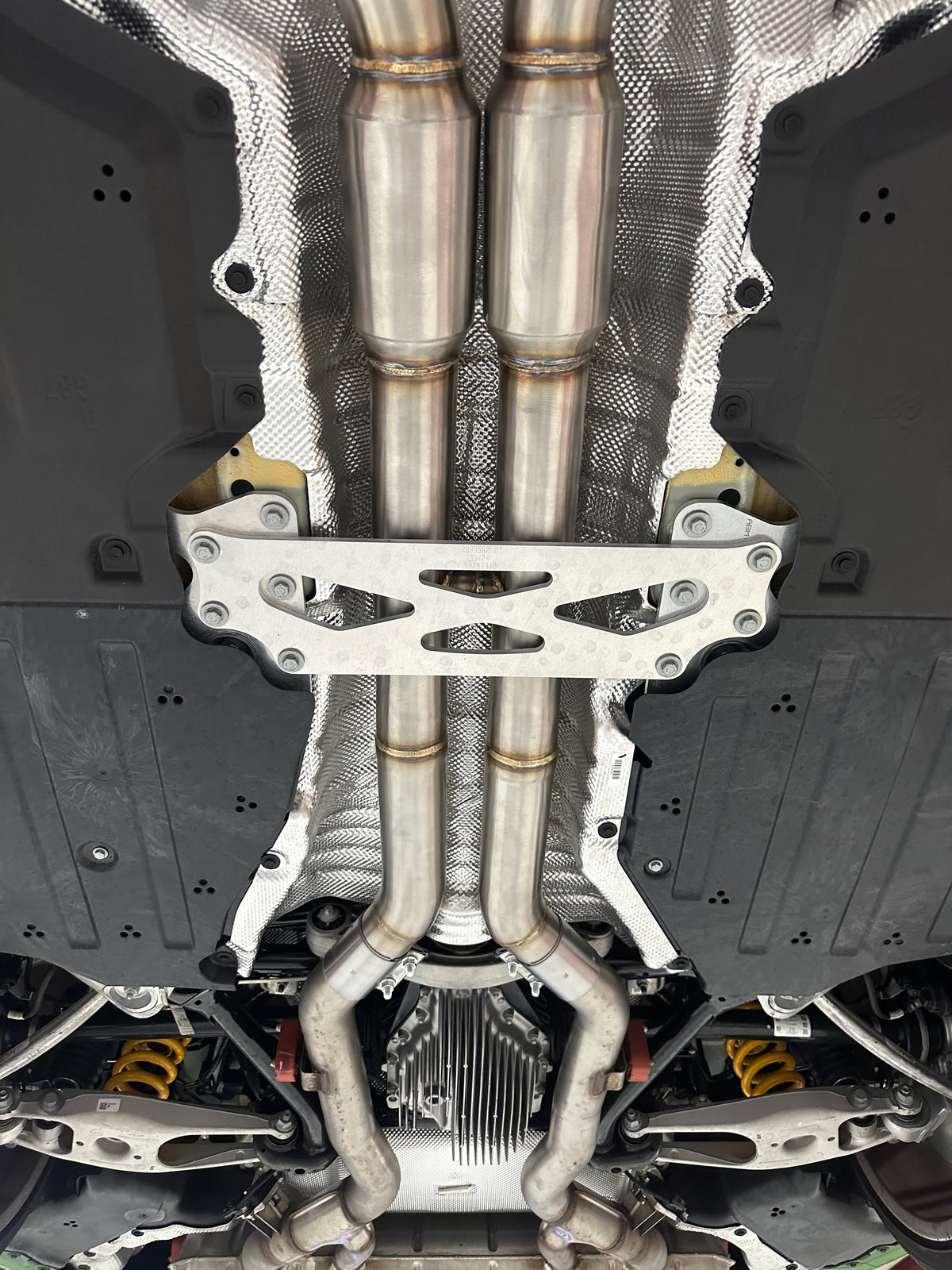 MAD BMW S58 Resonated H-Pipe Midpipe M2 G87
