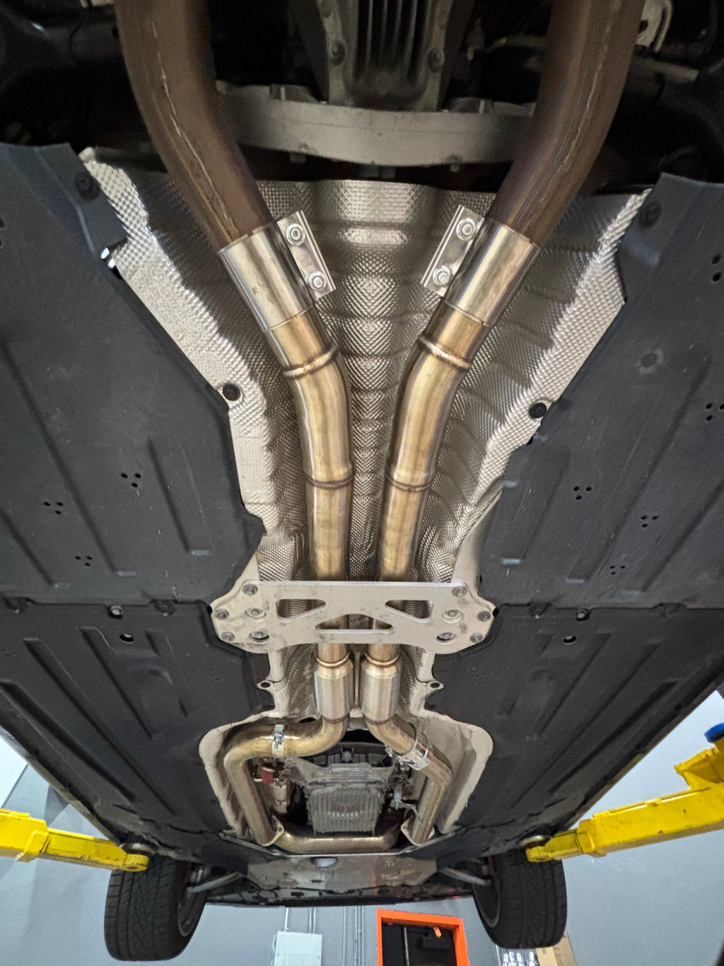 MAD BMW S58 Resonated H-Pipe Midpipe M3 M4 G80 G82 G83