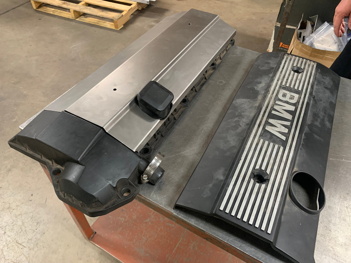 VS - E36 Stainless Steel Engine Cover Main image
