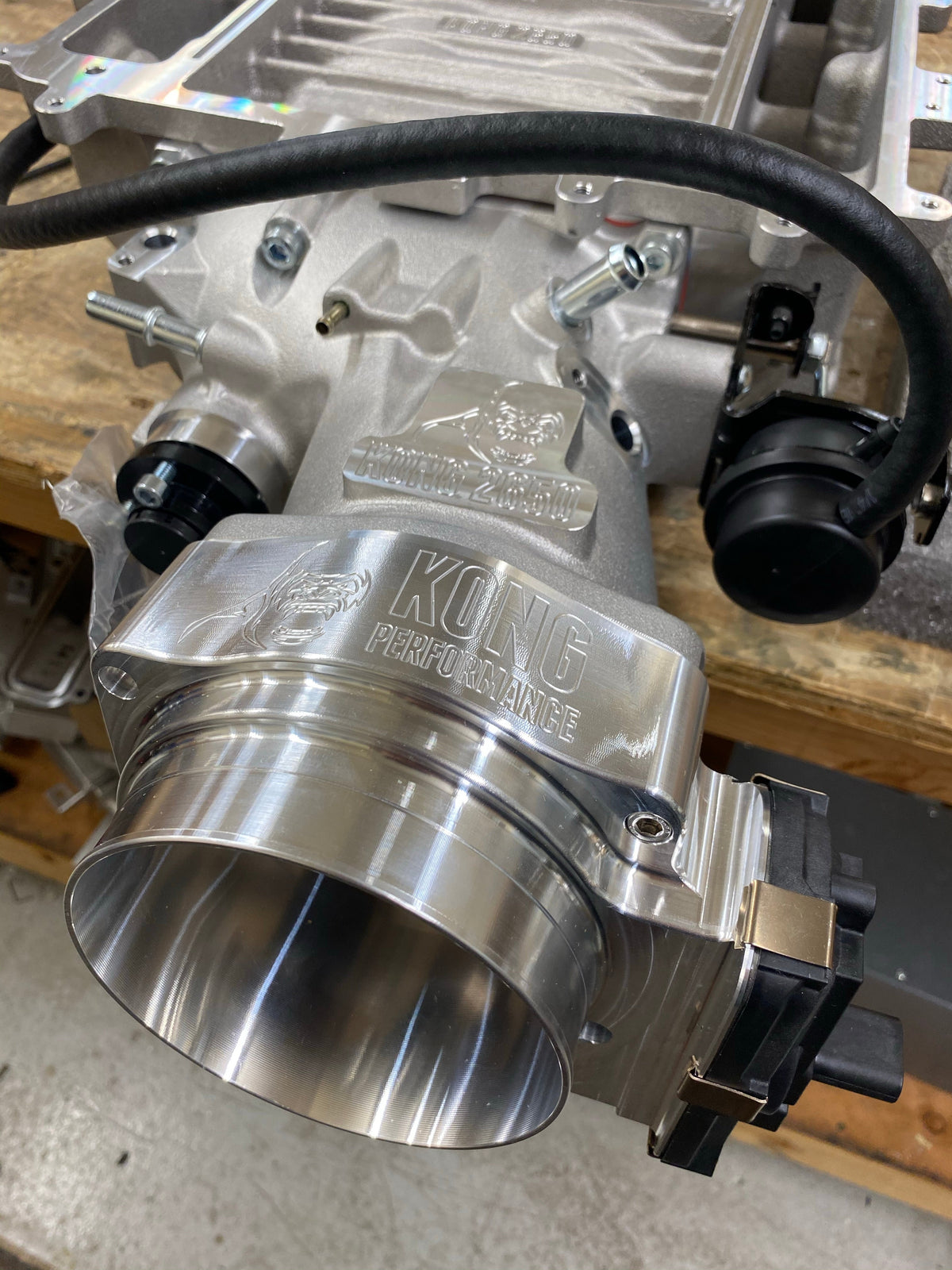 120mm LSX Throttle Body (Raw Finish) Main image