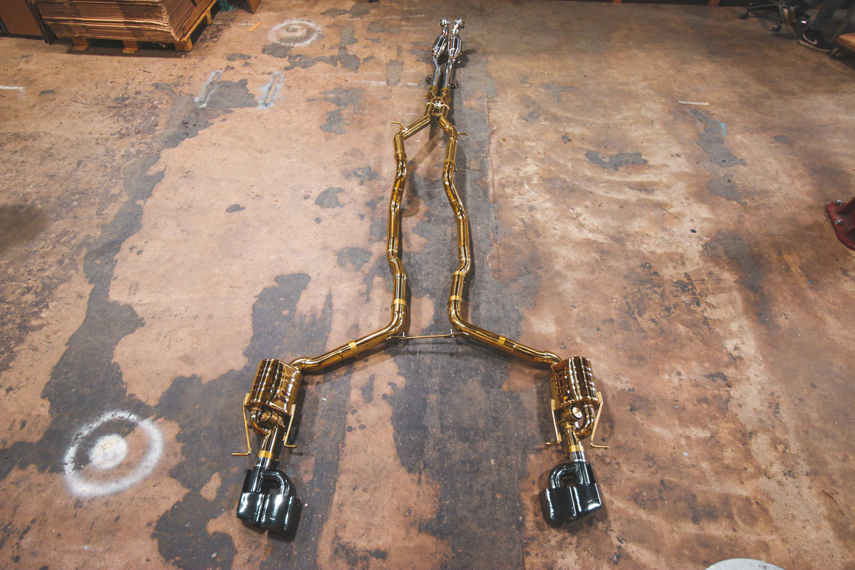 Mercedes E63 AMG W212 Valved Sport Exhaust System Main image